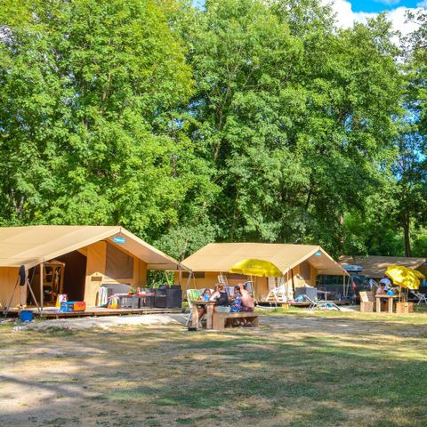 Canvas and wooden tent 8 persons - Lodgetent St. Emilion Deluxe