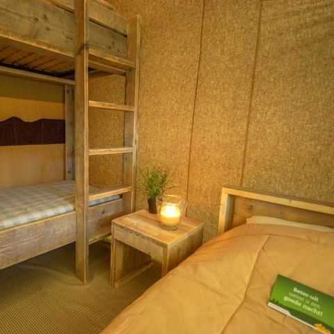 Canvas and wooden tent 8 persons - Lodgetent St. Emilion Deluxe