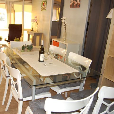 Canvas and wooden tent 8 persons - Glamping tent Cahors