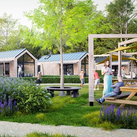 Chalet 8 persons - Dordogne Deluxe - with additional tent