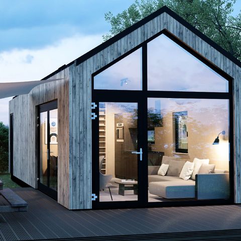 Chalet 8 persons - Dordogne Deluxe - with additional tent