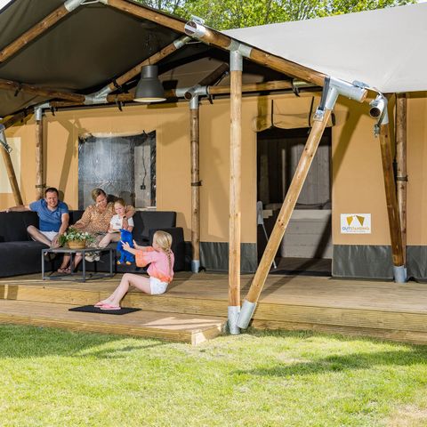 Canvas and wooden tent 7 persons - Stuuflodge