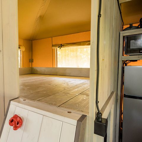 Canvas and wooden tent 7 persons - Stuuflodge