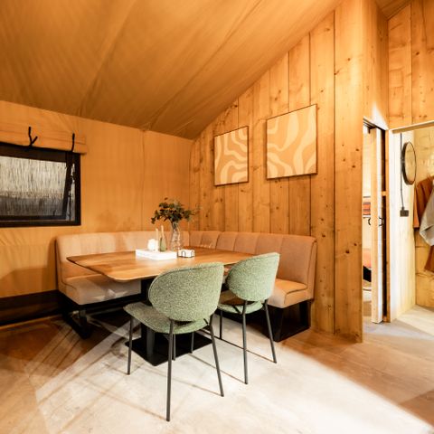 CANVAS AND WOOD TENT 5 people - Adventure lodge