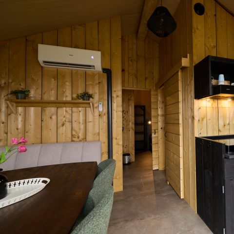 CANVAS AND WOOD TENT 5 people - Adventure lodge