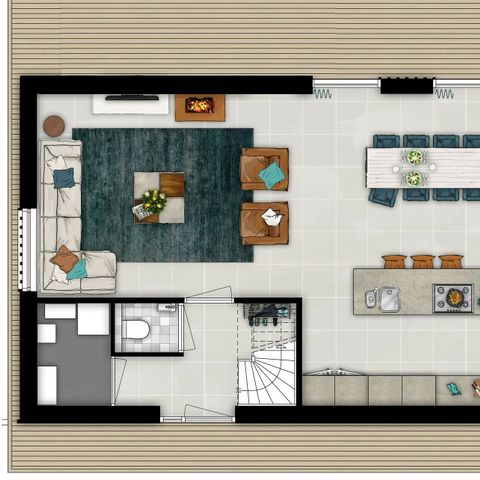 HOUSE 8 people - Luxury