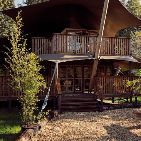 Canvas and wooden tent 6 persons - Hacienda
