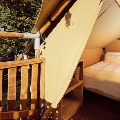 Canvas and wooden tent 2 persons - Arriba