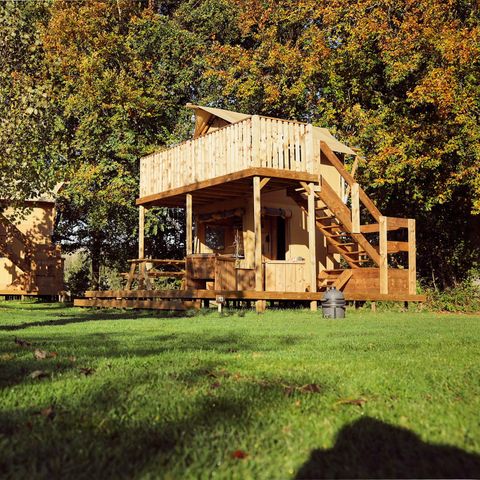 Canvas and wooden tent 2 persons - Arriba
