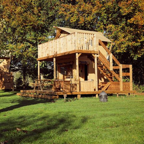 Canvas and wooden tent 2 persons - Arriba