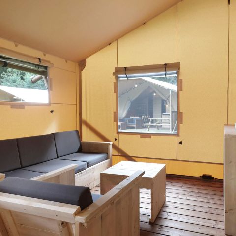 CANVAS AND WOOD TENT 6 people - 4-6S1