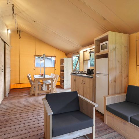 CANVAS AND WOOD TENT 6 people - 4-6S1