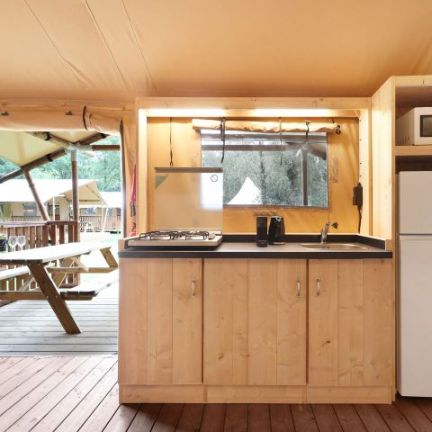 CANVAS AND WOOD TENT 6 people - 4-6S1