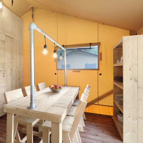CANVAS AND WOOD TENT 6 people - 4-6S1
