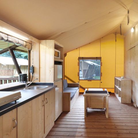 CANVAS AND WOOD TENT 6 people - 4-6S1