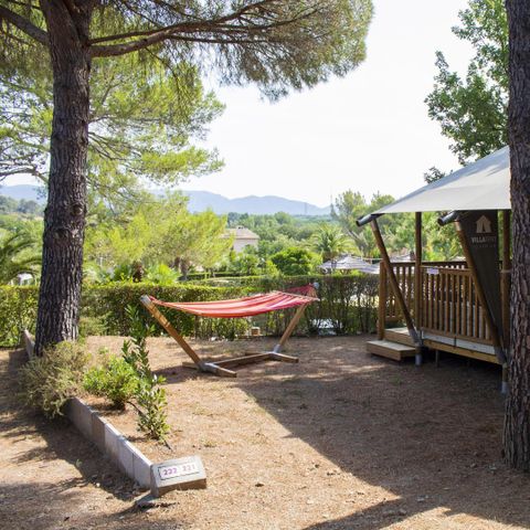 CANVAS AND WOOD TENT 5 people - Outback
