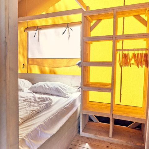 CANVAS AND WOOD TENT 5 people - Outback