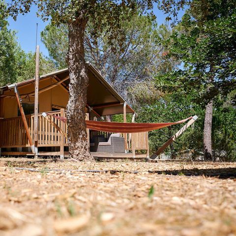 CANVAS AND WOOD TENT 6 people - Nomad