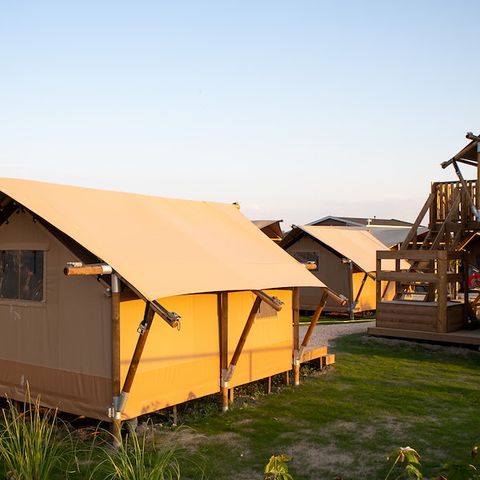 Canvas and wooden tent 2 persons - Dreamer