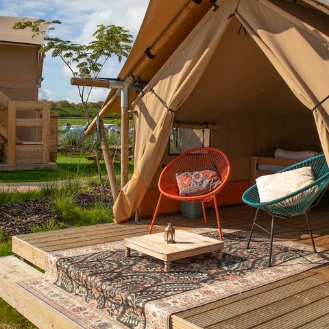 Canvas and wooden tent 2 persons - Dreamer