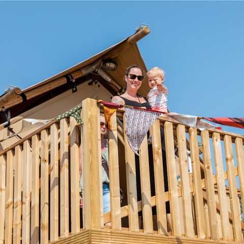 CANVAS AND WOOD TENT 2 people - Dreamer Deluxe