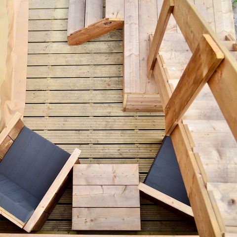 Canvas and wooden tent 2 persons - Dreamer Deluxe