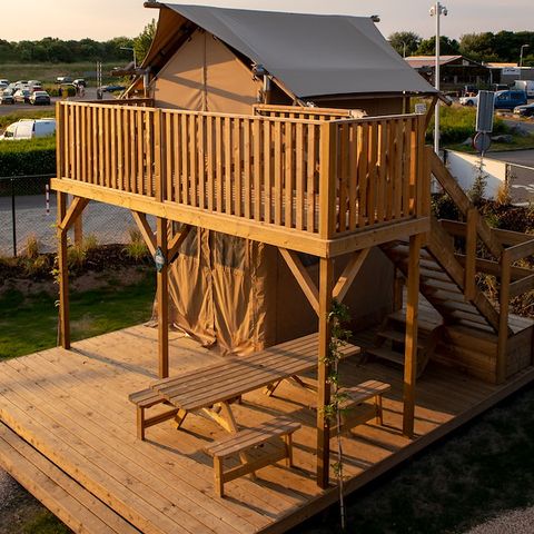 CANVAS AND WOOD TENT 2 people - Dreamer Deluxe