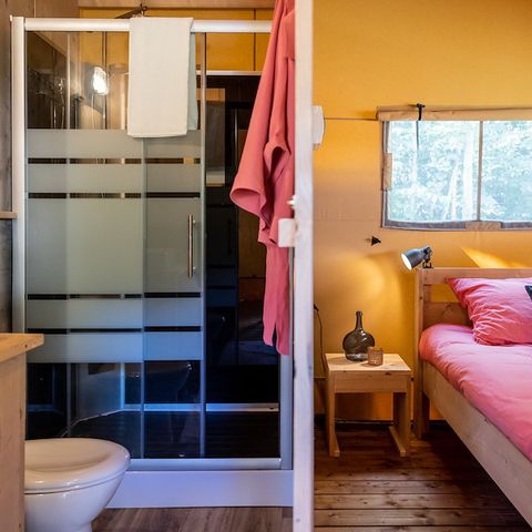 CANVAS AND WOOD TENT 4 people - Sahara tent