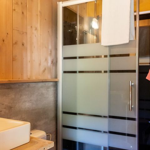 CANVAS AND WOOD TENT 4 people - Sahara tent