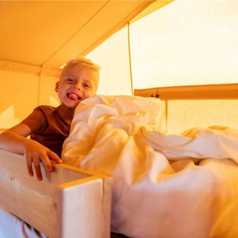 CANVAS AND WOOD TENT 6 people - Sahara tent