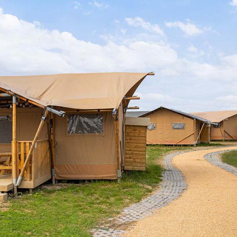 CANVAS AND WOOD TENT 6 people - Curlew