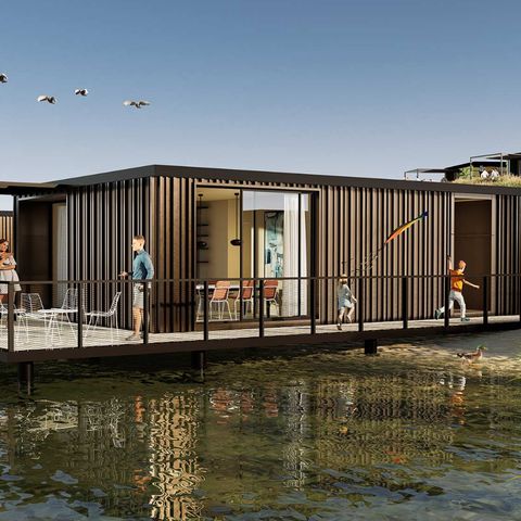 HOUSE 6 people - 6 pers. vakantiehuisje Oeverloper