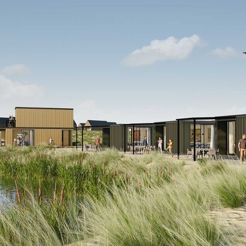 HOUSE 6 people - 6 pers. vakantiehuisje Brilduiker