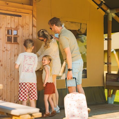 CANVAS AND WOOD TENT 6 people - Safari tent | 6 berth