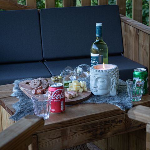 CANVAS AND WOOD TENT 6 people