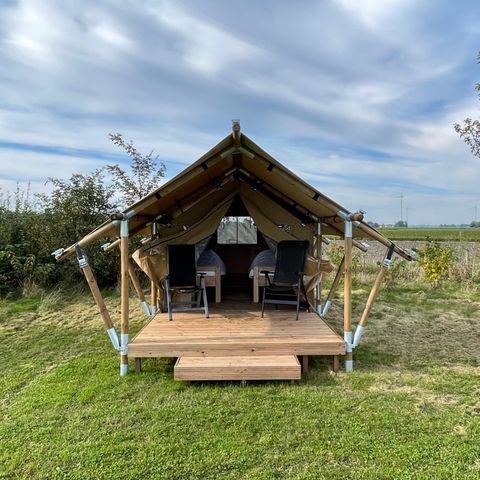 CANVAS AND WOOD TENT 2 people - Duolodge