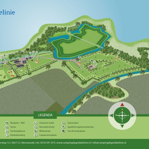 Camping de Grebbelinie - Camping Renswoude - Image N°3