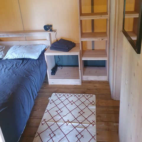 CANVAS AND WOOD TENT 5 people - Safari tent