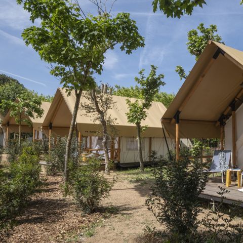 CANVAS AND WOOD TENT 2 people - Glamping Couple