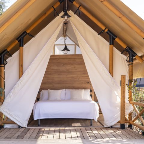 CANVAS AND WOOD TENT 2 people - Glamping Couple