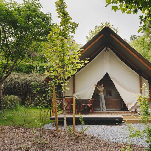 CANVAS AND WOOD TENT 2 people - Glamping Comfort