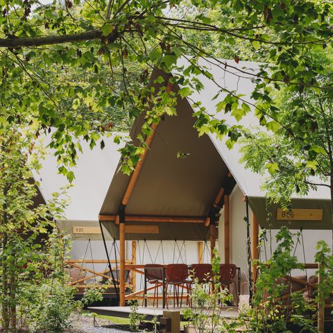 CANVAS AND WOOD TENT 6 people - Glamping Family +