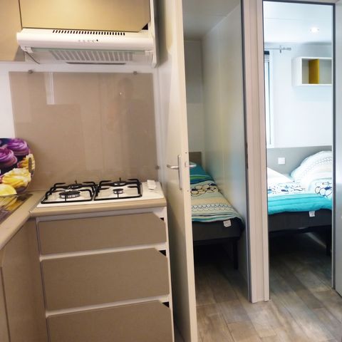MOBILE HOME 6 people - ARIZONA STANDARD - 3 bedrooms - TV - CLIM
