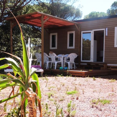 MOBILE HOME 6 people - ARIZONA STANDARD - 3 bedrooms - TV - CLIM