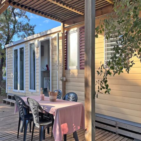 MOBILE HOME 6 people - Mobil Home Aqua 3ch 6 pers Terrace Semi-covered Clim TV