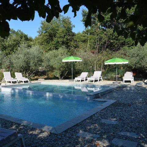 LODGE 5 people - Roulotte (Family Stay) air-conditioned / without breakfast / 5 pers included / Private spa optional