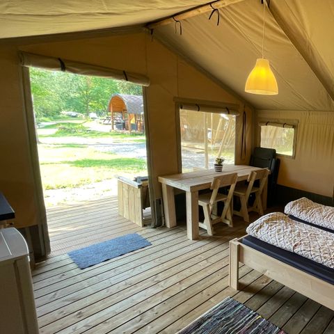 CANVAS AND WOOD TENT 2 people