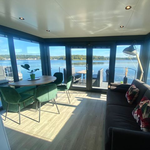 LODGE 6 people - Houseboat with XL hot tub