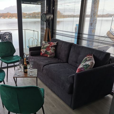 LODGE 6 people - Houseboat with XL hot tub