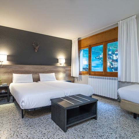 Bedroom 3 persons - Hotel room Mountainview